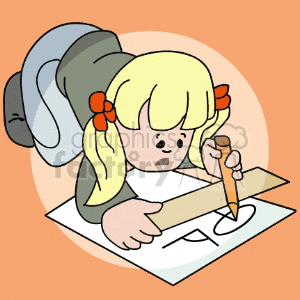   teach classroom class lesson lessons school student students homework education girl girls  education075.gif Clip Art Education Students 