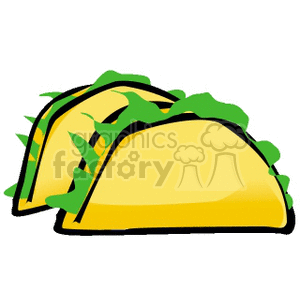 tacos clipart. Commercial use image # 140267