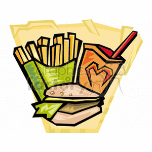 fast food clipart.