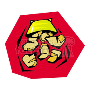 bag of potato chips clipart. Royalty-free image # 140486