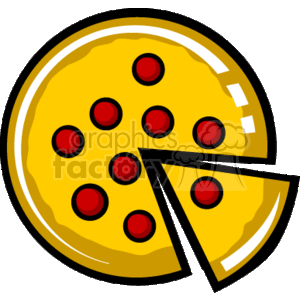   pizza food  pizza_SP006.gif Clip Art Food-Drink 
