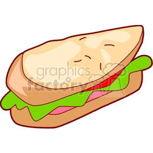   sandwich food meat  sandwich701.gif Clip Art Food-Drink 