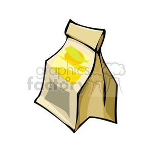 paper bag clipart. Royalty-free image # 141317