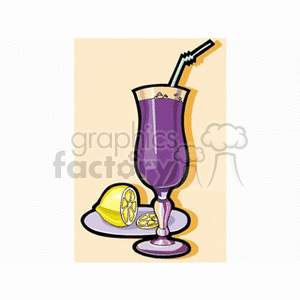   beverage beverages drink drinks glass straw straws cocktail cocktails Clip Art Food-Drink Drinks 