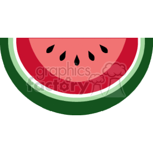 watermelon slice clipart. Royalty-free icon # 142071
