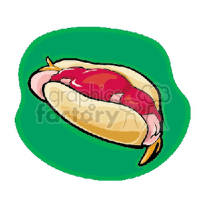 hotdog clipart. Royalty-free image # 142171