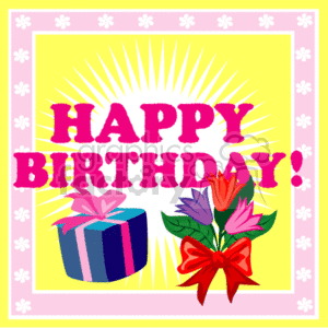 happy birthday clipart. Commercial use image # 142537