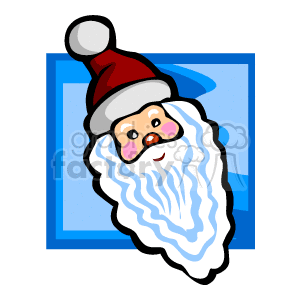 Long Bearded Santa Claus clipart. Royalty-free image # 142786