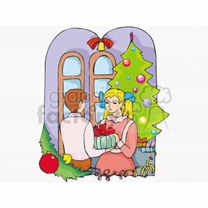 christmasgifts clipart. Royalty-free image # 143072