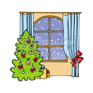 christmastree121 clipart. Commercial use image # 143086