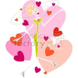 Women in love clipart. Commercial use image # 145838