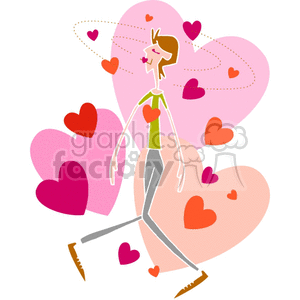   valentines day holidays love hearts heart dizzy  love-036.gif Clip Art Holidays Valentines Day 