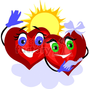  valentines valentine day love romantic heart hearts sunshine   valentin013 Clip Art Holidays Valentines Day 