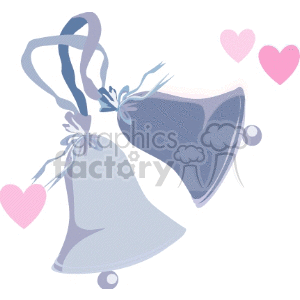 Wedding bells clipart. Royalty-free image # 146216