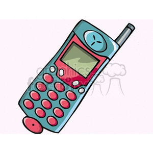 cellphone121 clipart. Commercial use image # 147150