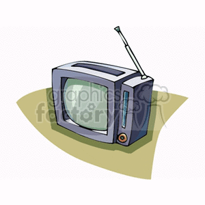   tv tvs television televisions  tvset2.gif Clip Art Household Electronics 