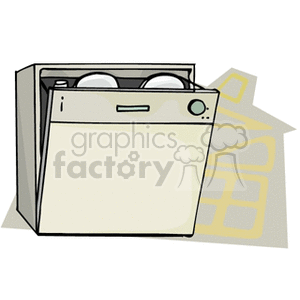 dishcleaner clipart. Royalty-free image # 147922