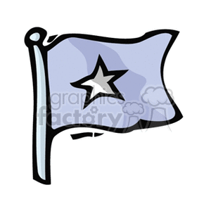 somalia flag and star clipart. Commercial use image # 148766