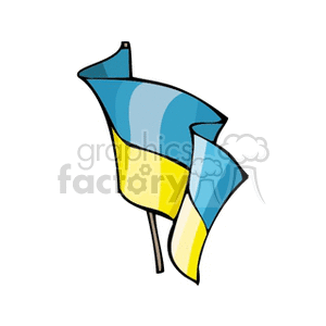 ukraine flag  clipart. Commercial use image # 148796
