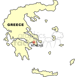  map maps greece Clip Art International Maps 