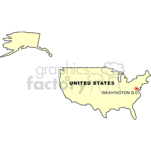 mapunited-states clipart. Commercial use image # 149129
