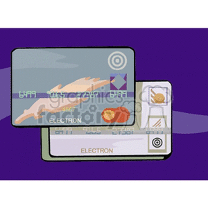 clipart - Credit cards.