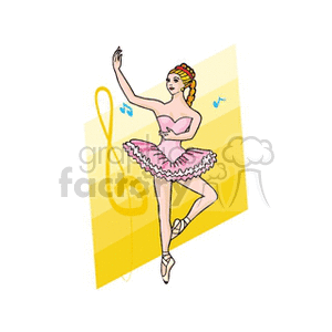 ballerina clipart. Commercial use image # 150092