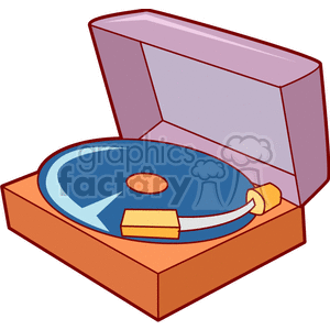 recordplayer300 clipart. Commercial use image # 150212