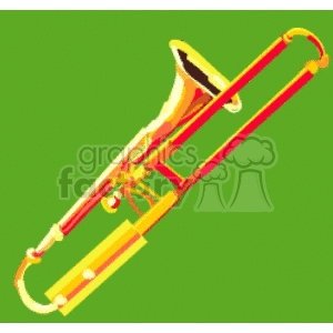 trumpet-0002 clipart. Commercial use image # 150265