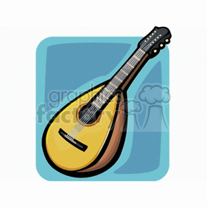 mandolin3 clipart. Commercial use image # 150632