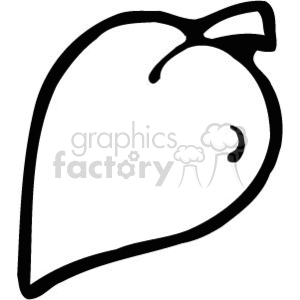 leaf clipart. Royalty-free image # 151693