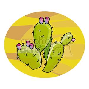   plant plants desert cactus cactuses  cactus1312.gif Clip Art Nature Plants 