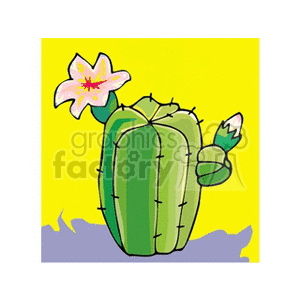   plant plants desert cactus cactuses  cactus221312.gif Clip Art Nature Plants 