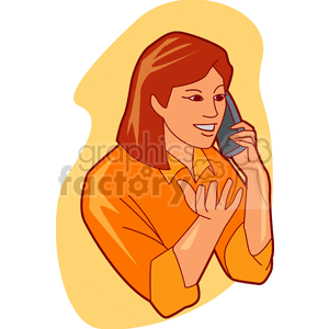 caller307 clipart. Commercial use image # 153941