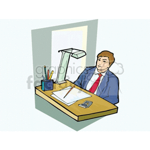   man guy people manager suits boss business lawyer lawyers desk desks  manager10.gif Clip Art People 