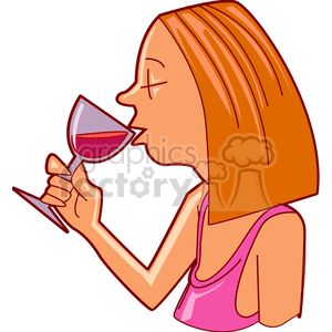   drink alcohol glass girl women lady wine tasting glass party parties new years drinking drunk  wine201.gif Clip Art People 