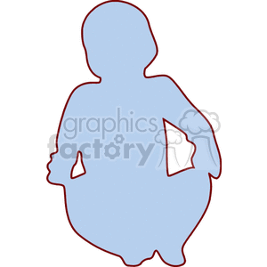   baby babies infant infants people silhouette silhouettes  baby802.gif Clip Art People Babies 