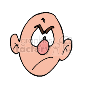 P_ANGRY clipart. Royalty-free image # 157051