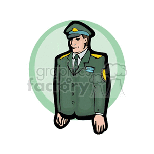 militarian clipart. Royalty-free image # 157662