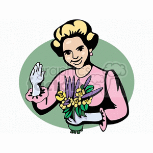 queen clipart. Royalty-free image # 157702