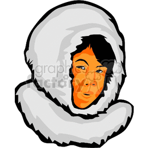 Eskimo clipart. Commercial use image # 158509