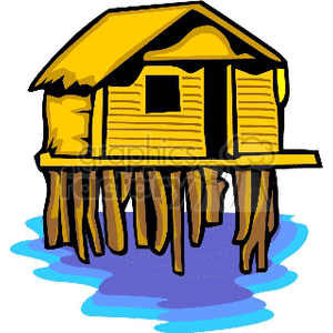   house houses hut shack  house.gif Clip Art People Indians 