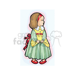 littlegirl clipart. Commercial use image # 159080