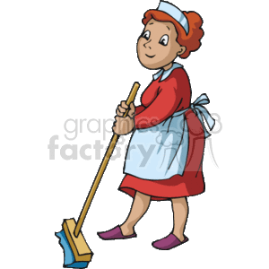 maid clipart. Royalty-free image # 161092