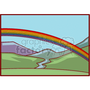 rainbow401 clipart. Commercial use image # 162672