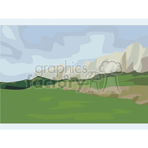   mountain mountains land  landscape245.gif Clip Art Places Landscape 