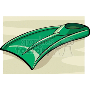 swimming flipper clipart. Commercial use image # 163884