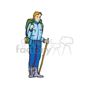 outdoorsman clipart. Commercial use image # 163965