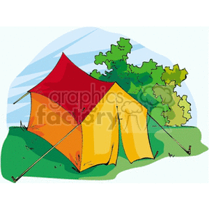 tent clipart. Royalty-free image # 164055