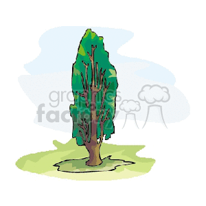 tree2 clipart. Royalty-free image # 164075